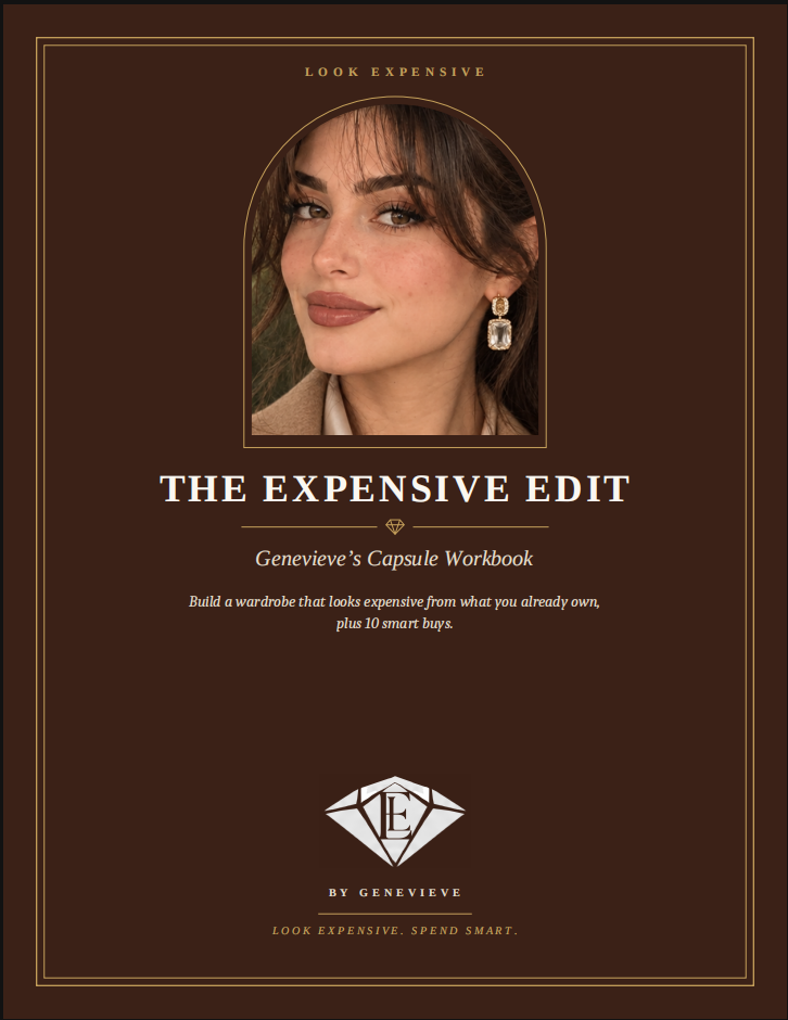 Contents page from The Expensive Edit workbook